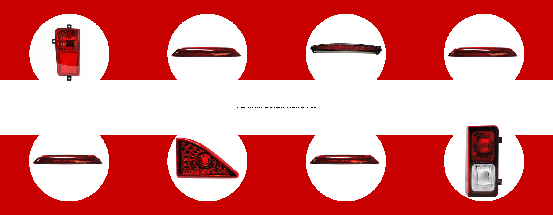 Faros antinieblas y terceras luces de freno